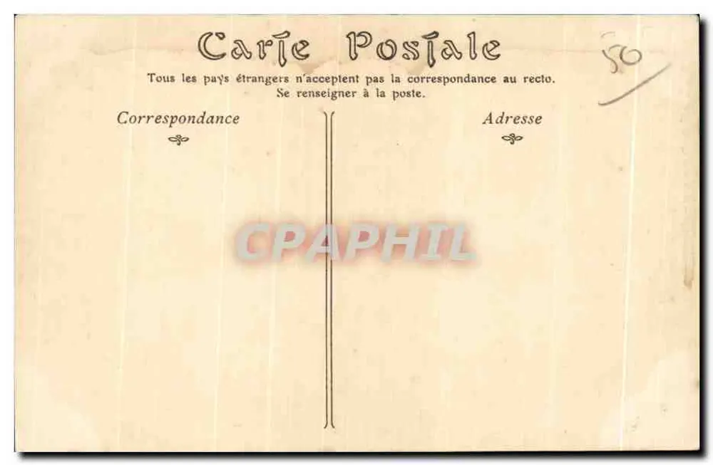 La Haye-du-Puits — Interior da Igreja — N.D. Lug. n°14 - Verso