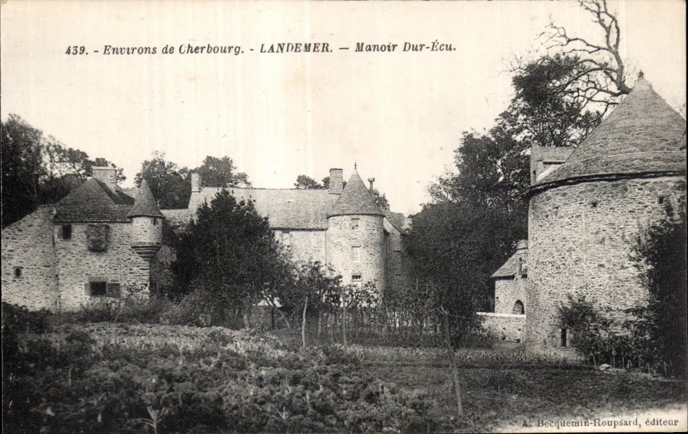 Landeimer — Schloss Dur-Écu — Umgebung Cherbourg - Vorderseite