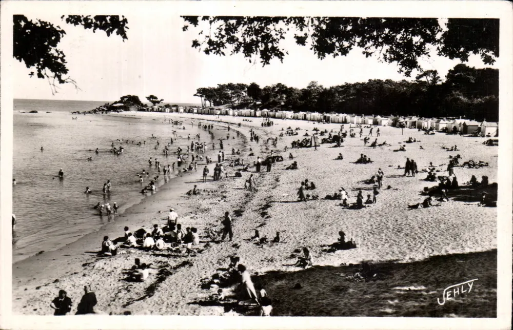 Praia das Damas — Ilha de Noirmoutier — Edição JEHLY-POUIN - Frente