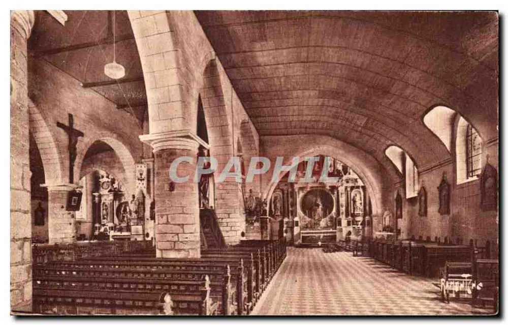 Ilha de Noirmoutier — Igreja monástica — Edições Artísticas Raymond Bergevin - Frente