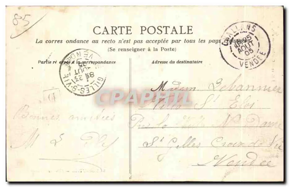 Noirmoutier — Avenida dos Suspiros — Fotografia de Caullion, editor - Verso
