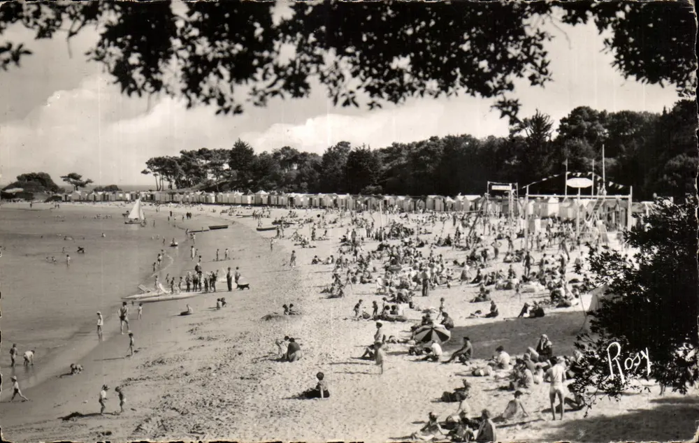 A Praia das Damas — Noirmoutier — editor F. Chapeau, Nantes, n°56 - Frente