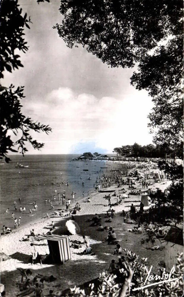 Noirmoutier (Vendée) — Spiaggia delle Dame — Éditions Photographiques Jansol - Recto
