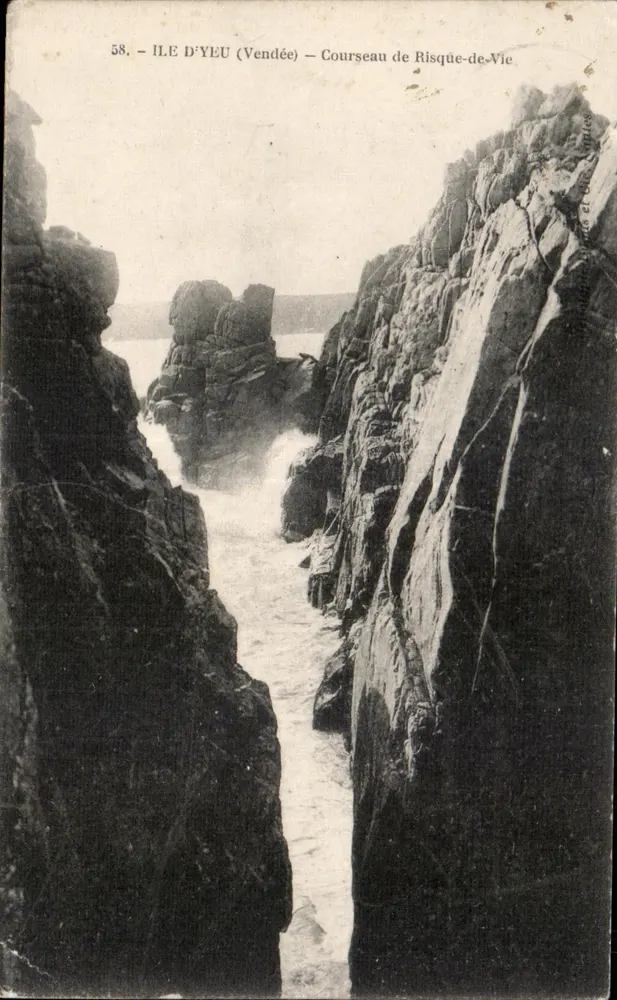 Ile d'Yeu (Vendée) — Courseau de Risque-de-Vie — Verlag: Éditions de la Poste - Vorderseite
