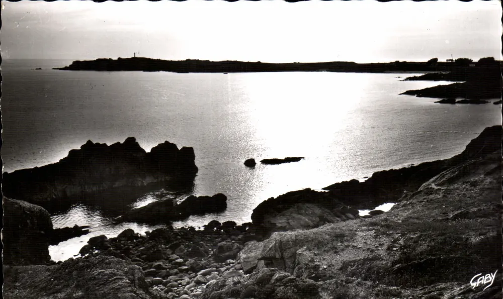 Insel Yeu — Strand der Sabias und Punkt du Château — Editions GABY - Vorderseite