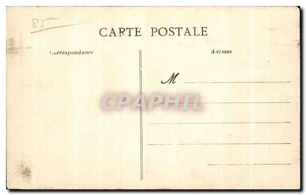 La Roche-sur-Yon — Die Kapelle des ehemaligen Konvents — Collection Hamonnet, n°41 - Rückseite