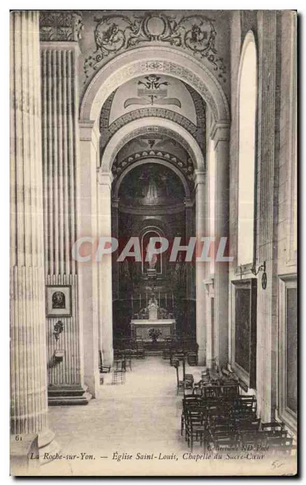 La Roche-sur-Yon — Kirche Saint-Louis, Kapelle des Heiligen Herzens — Collection ND Phot - Vorderseite