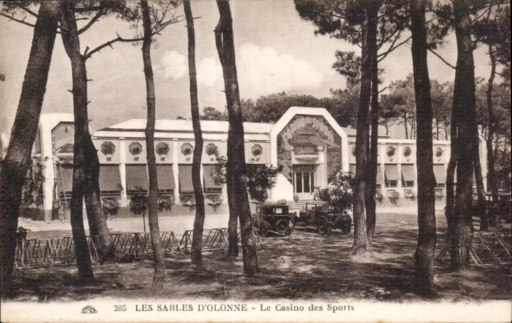 Les Sables d'Olonne - Das Casino des Sports — Verlag 'Les Sables d'Olonne' Nr. 205 - Vorderseite