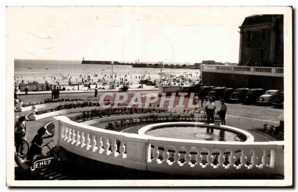 Les Sables-d'Olonne — Esplanada do Palácio — Edições Jehly - Frente