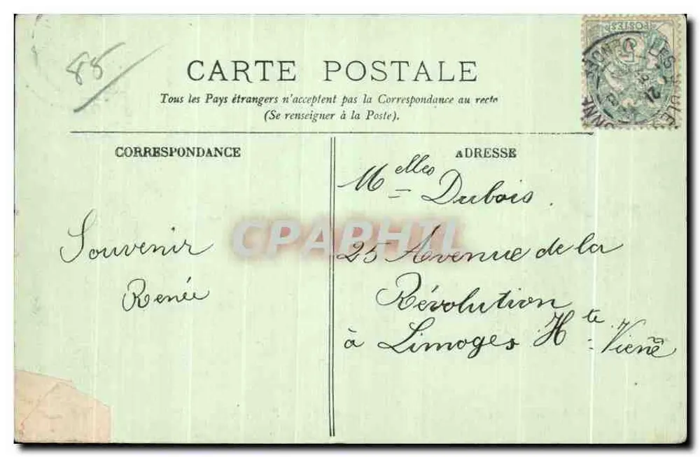 Les Sables-d'Olonne — Das Hotel du Remblai und der Strand — LL. - Rückseite