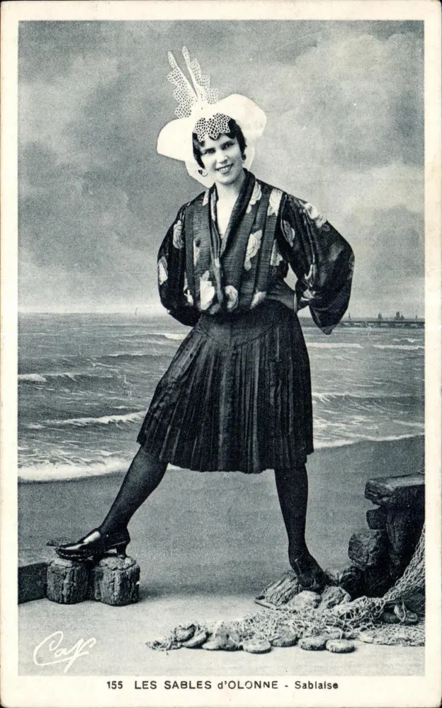 Les Sables d'Olonne - Sablaise — Verlag A. Perrin, Nr. 155 - Vorderseite