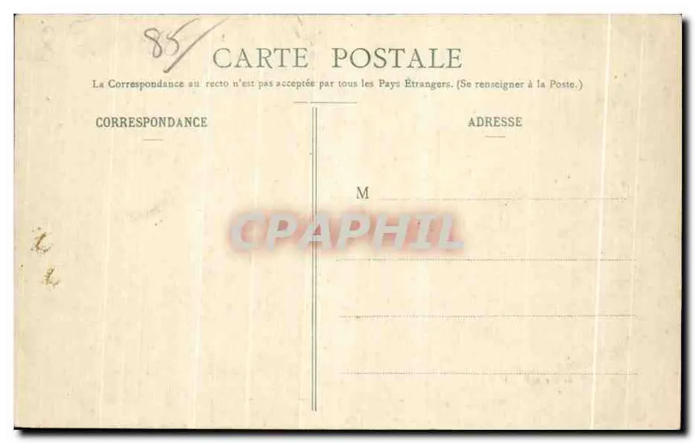 Unsere Sablaises am Ufer — Lucien Amiaud, Les Sables-d'Olonne — Nr. 2223 - Rückseite