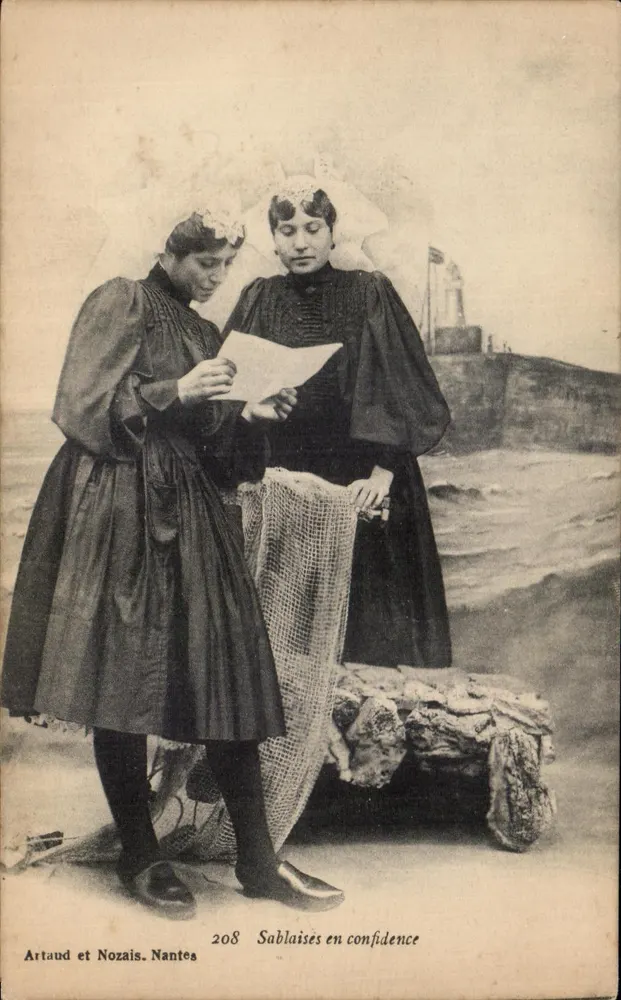 Sablaïses in Vertraulichkeit — Artaud et Nozais, Nantes — n° 208 - Vorderseite