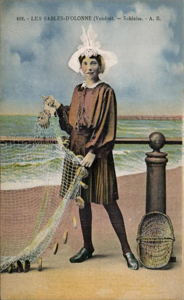 Les Sables-d'Olonne (Vendée) — Sablaise — A. B. - Frente