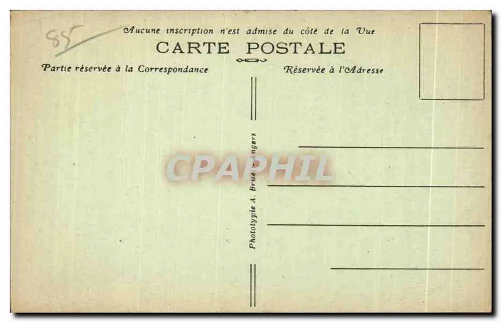 Les Sables-d'Olonne (Vendée) — Sablaïse — A. B. - Verso