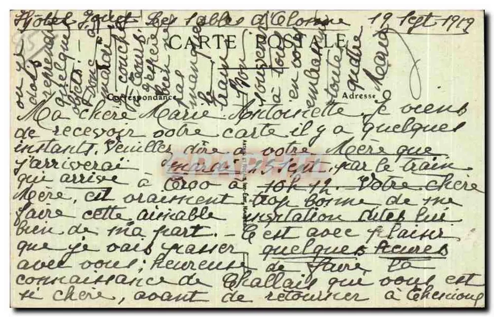 Les Sables-d'Olonne — Onda quebrando no dique durante a tempestade — n°98 - Verso