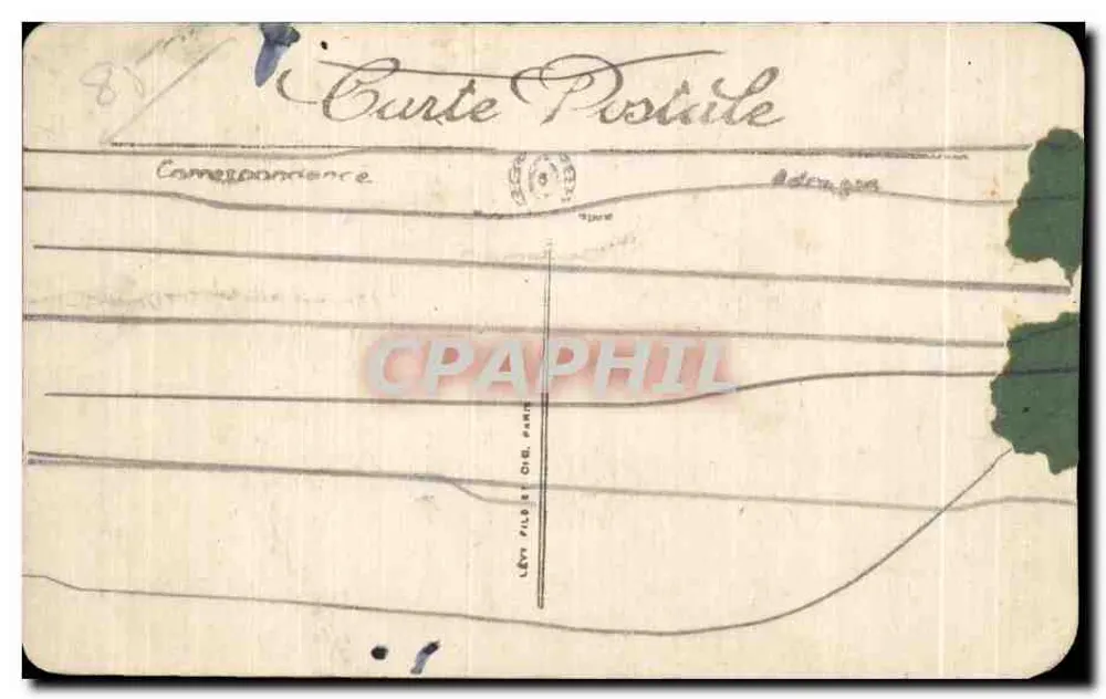 Les Sables-d'Olonne — Unsere Sublais Frauen reiten nach Bourrin — Verlag Lévy Frères, Paris - Rückseite