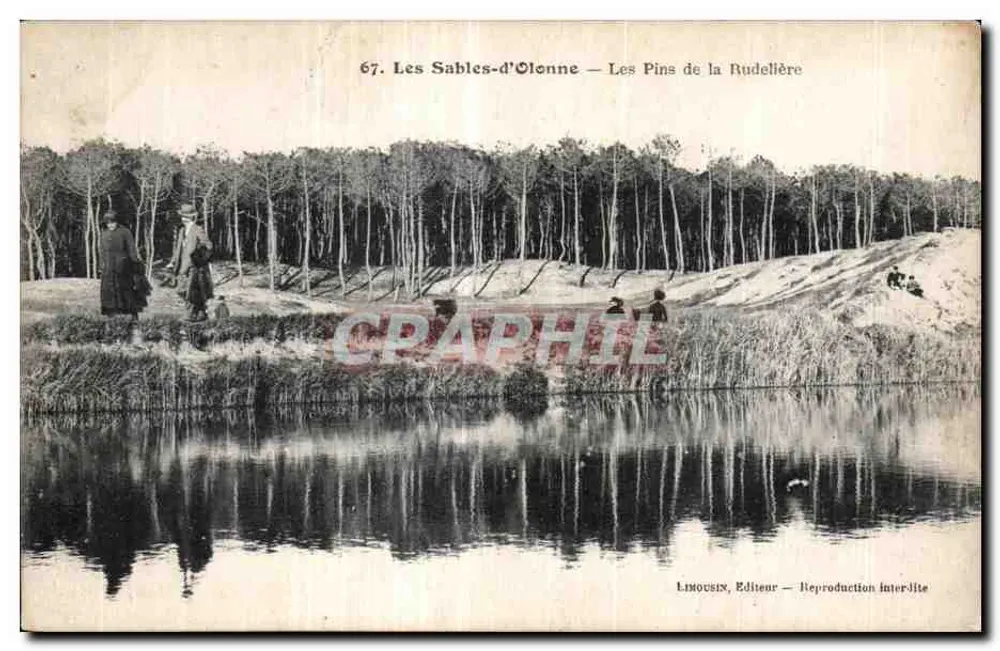 Les Sables-d'Olonne — Die Pines de La Rudellière — Limousin, Verlag - Vorderseite