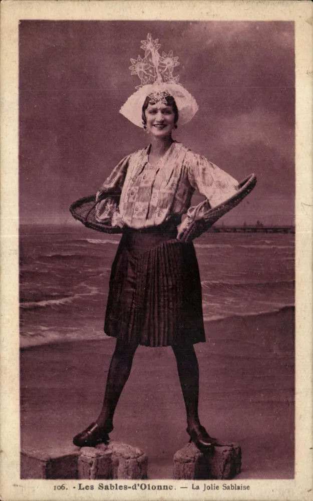 Les Sables-d'Olonne — Die Schöne aus Les Sables — Éditions de la Tancennerie, n°106 - Vorderseite