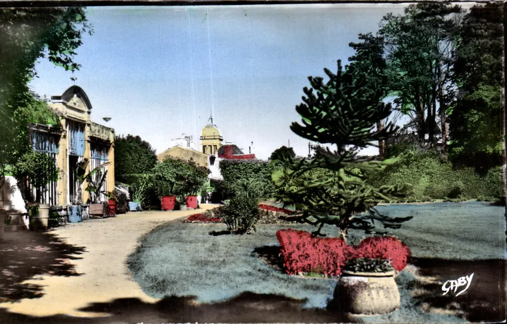 Luçon (Vendée) — O Jardim Público - A Estufa — Éditions Gaby - Frente