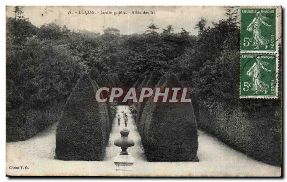 Luçon - Publiek park - Weg van de thuinen - Voorkant