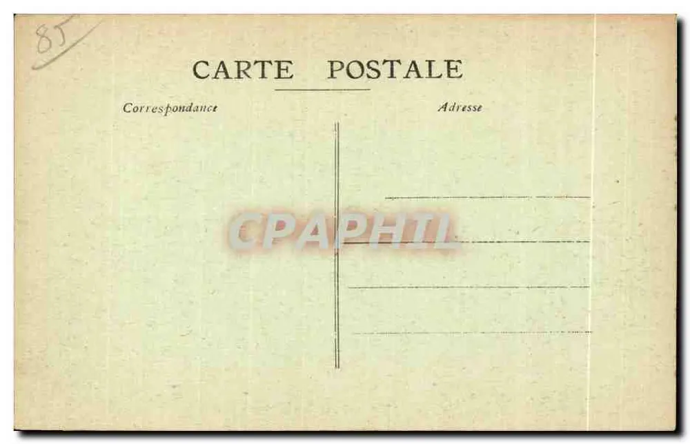 Mareuil und seine Umgebung — Die pittoresken Ruinen von Picquet am Ufer der Yon — E. Guittion, Mareuil - Rückseite