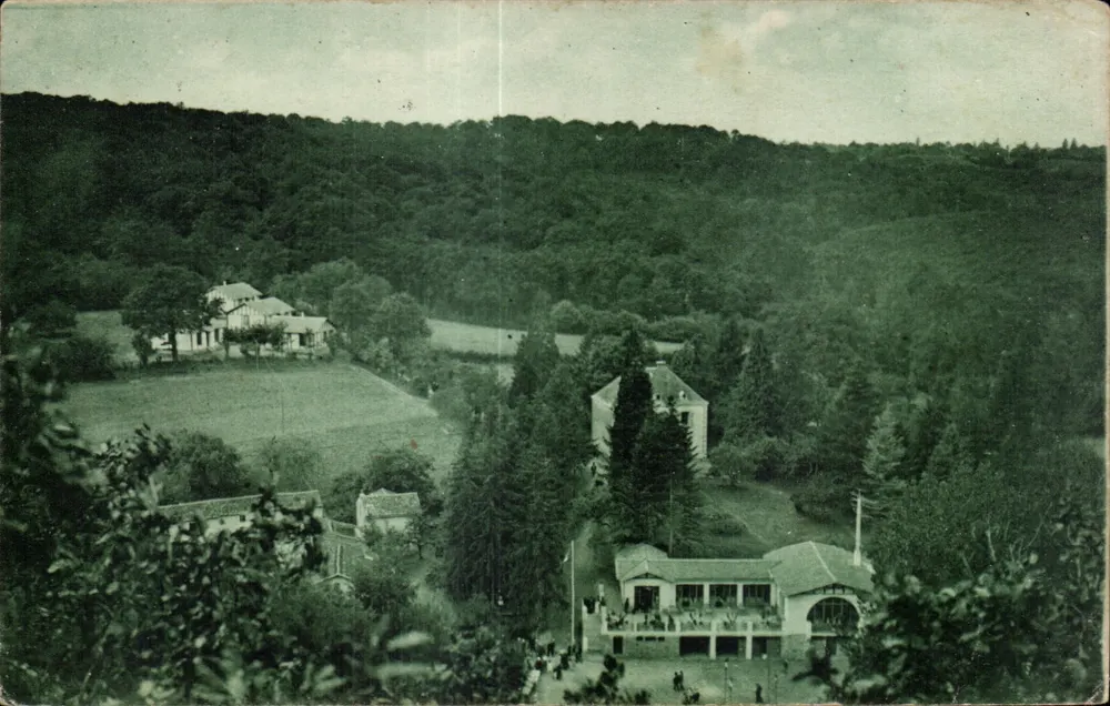 Wald von Mervent — Pavillons, Guinguette und Herberge Pierre-Bruée — R. Bergerin, Verlag - Vorderseite