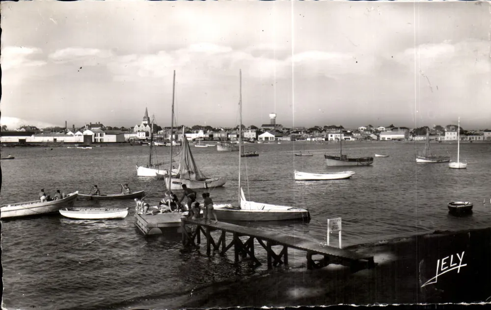 Saint-Gilles-sur-Vie — Der Hinterhafen — Verlag Jehly-Paupin - Vorderseite
