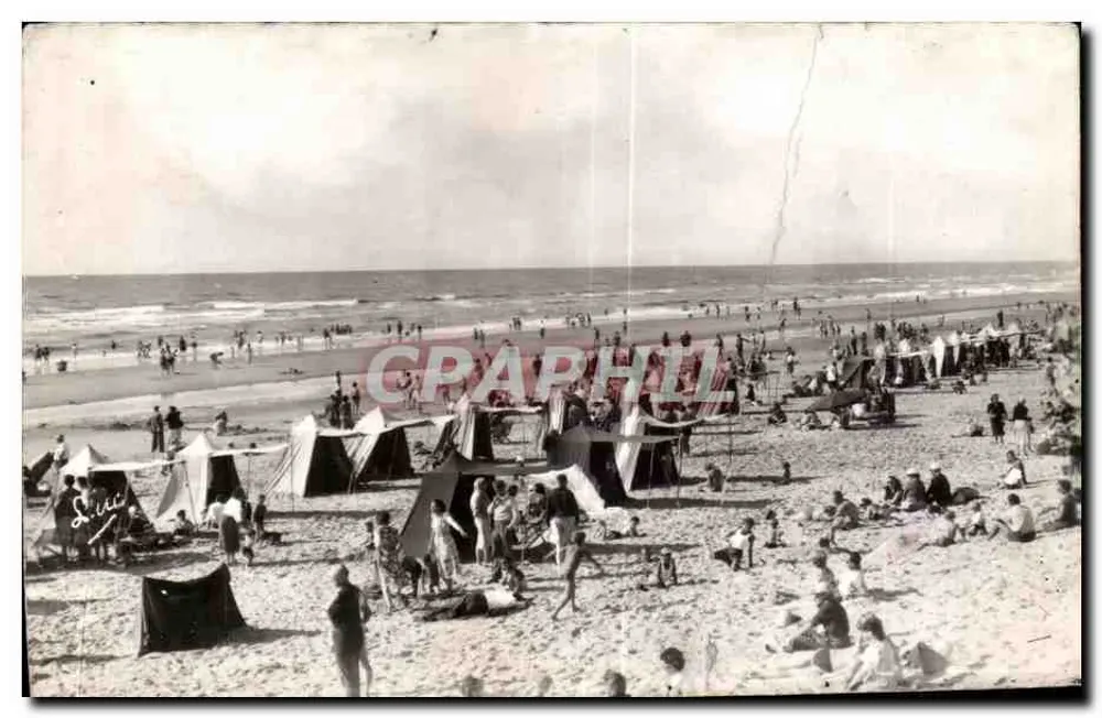 La Côte d'Opale — Vue de la plage à Quend-Plage (Somme) — éditeur 'Photographie sur Mer' - Frente