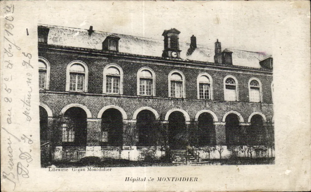Ziekenhuis van Montdidier — Librairie Gigau Montdidier — uitgever niet zichtbaar - Voorkant