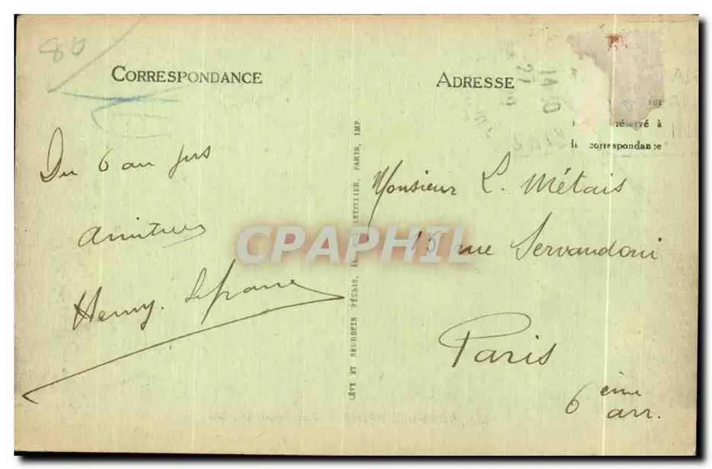 Mers-les-Bains — Vista Geral — LL — n°128 - Verso