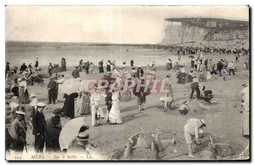 Mers — Sobre a Areia — LL. — 104 - Frente