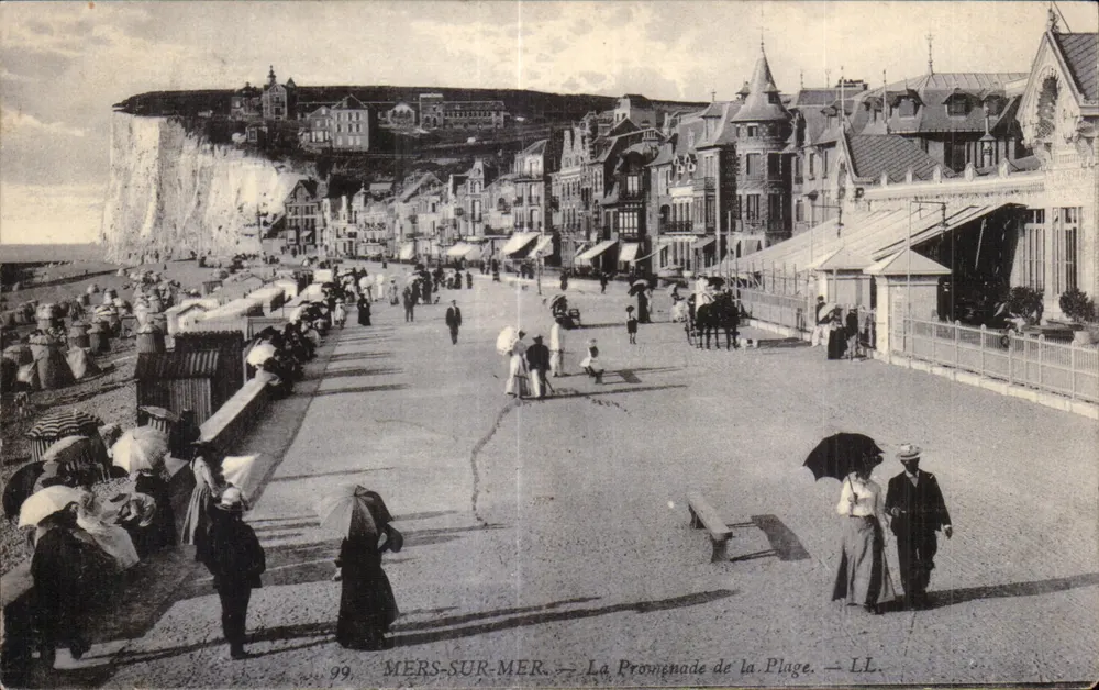 MERS-SUR-MER — A Promenade da Praia — LL - Frente