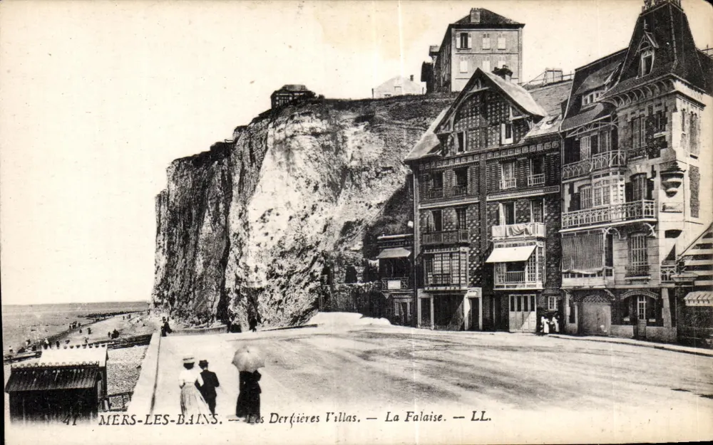 Mers-les-Bains — Les Derficières Villas — La Falaise — LL. - Vorderseite