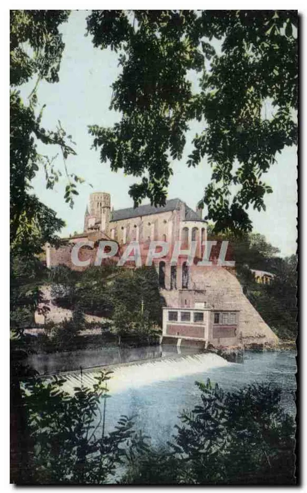Lavaur (Tarn) — L'Agout, die Elektrizitätswerk und die Kathedrale — Comité Imp. Macon - Vorderseite