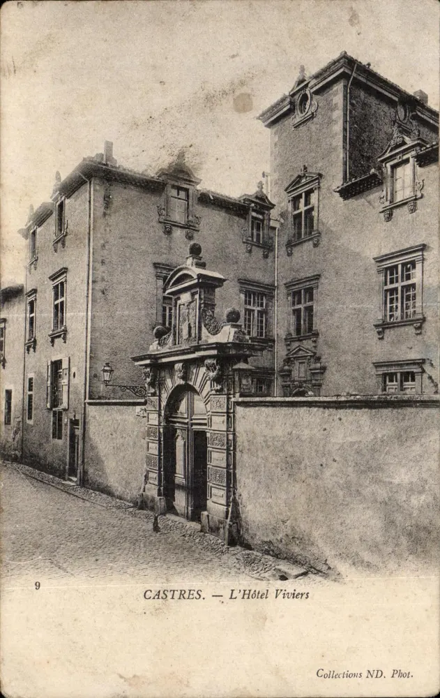 Castres — O Hotel Viviers — Coleções ND. Fot. n°9 - Frente