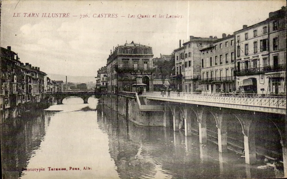 Castres — Die Kais und die Lauvoirs — LE TARN ILLUSTRÉ — 726 - Vorderseite