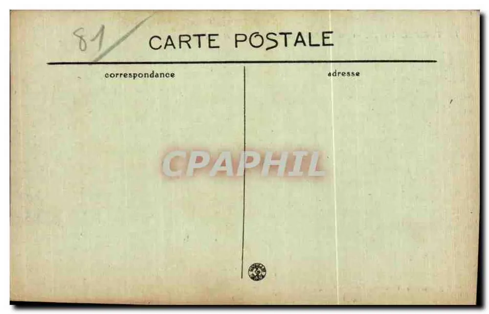 Castres — Die Kais und die Lauvoirs — LE TARN ILLUSTRÉ — 726 - Rückseite