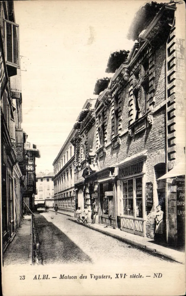 Albi — Casa dos Viguters, século XVI — ND - Frente