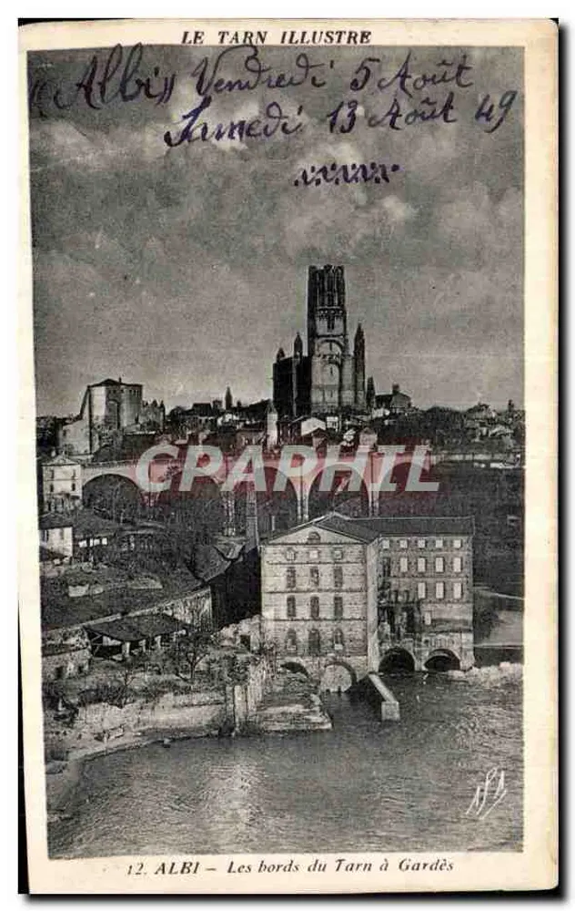 Albi — De oevers van de Tarn bij Gardès — LE TARN ILLUSTRÉ, n°12 - Voorkant
