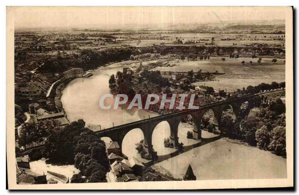 Die Eisenbahnbrücke in Alli — Verlag Les Éditions d'Art Yvon, Paris - Vorderseite