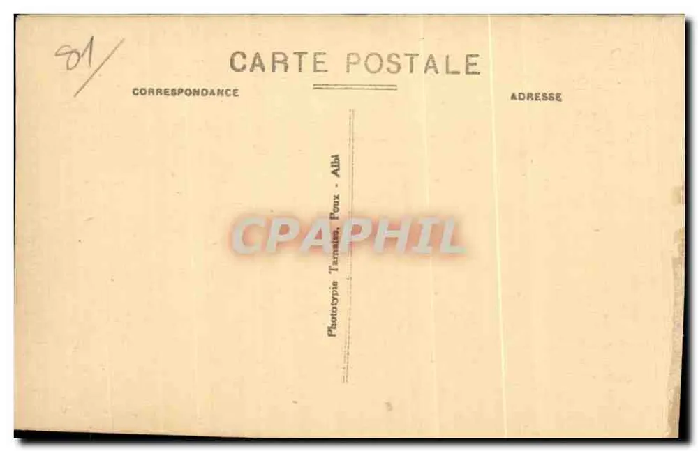 Albi - Kathedrale, alter Brücke und Choiseul-Ufer — Le Tarn Illustré, n°18 - Rückseite