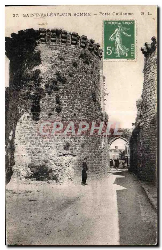 Saint-Valéry-sur-Somme — Porte Guillaume — R. L. n°27 - Anverso