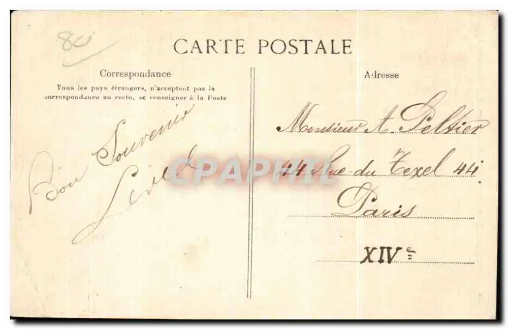 Saint-Valéry-sur-Somme — Porte Guillaume — R. L. n°27 - Reverso