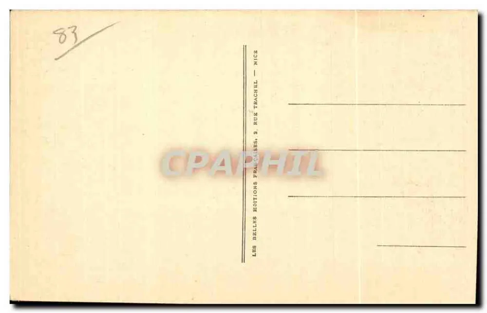 Grand Séminaire Aubert de la Castille — La Crau (Var) — Verleger: Cap - Rückseite