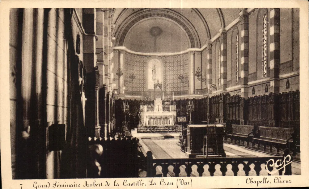 Großes Seminar Aubert de La Castille — La Crau (Var) — Kapelle. Charue - Vorderseite