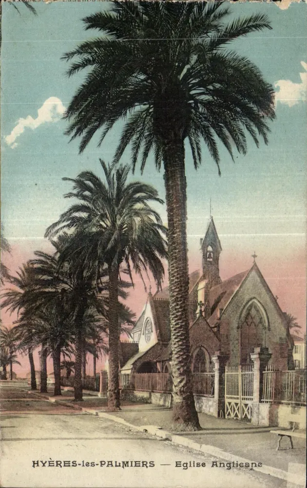 Hyères-les-Palmiers — Anglicanische Kirche - Vorderseite