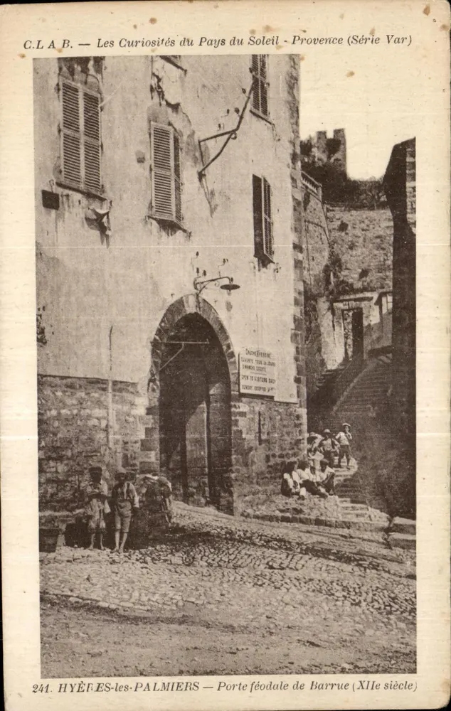 Hyères-les-Palmiers — Burgtor von Barrue (12. Jahrhundert) — C.L.A.B. (Serie Var) - Vorderseite