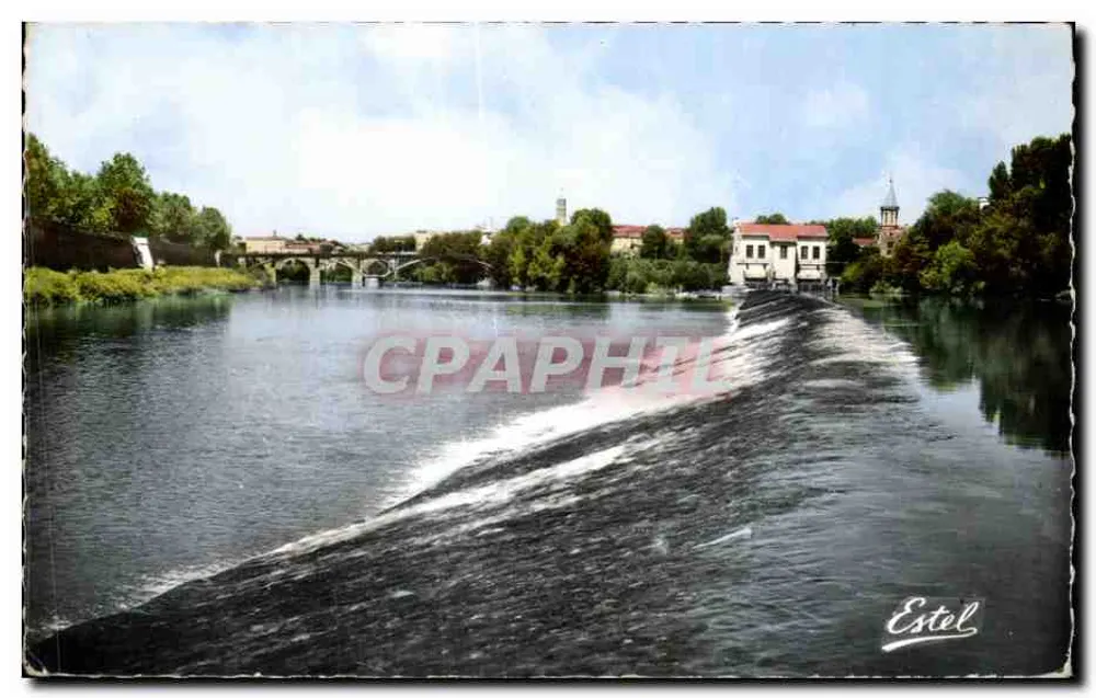 O Tarn em Montauban — vista da lagoa — Éditions Estel - Frente