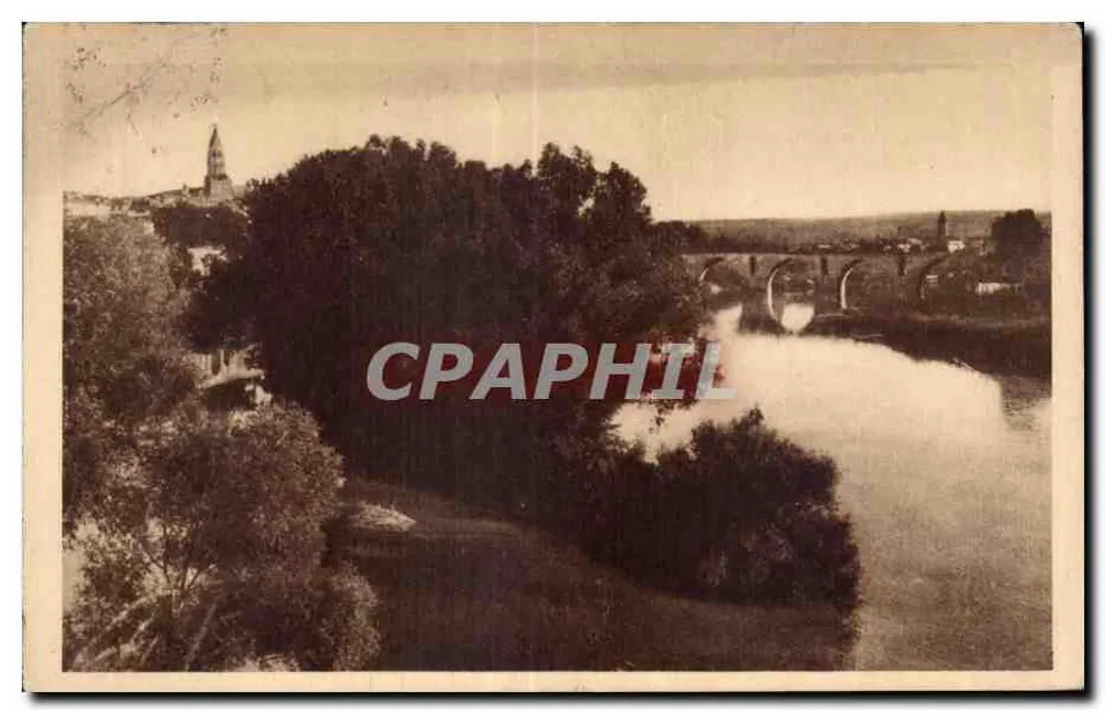 Montauban (Tarn-et-Garonne) — Allgemeiner Blick über den Tarn und Sapiac — Imo. Régionale, Toulouse - Vorderseite
